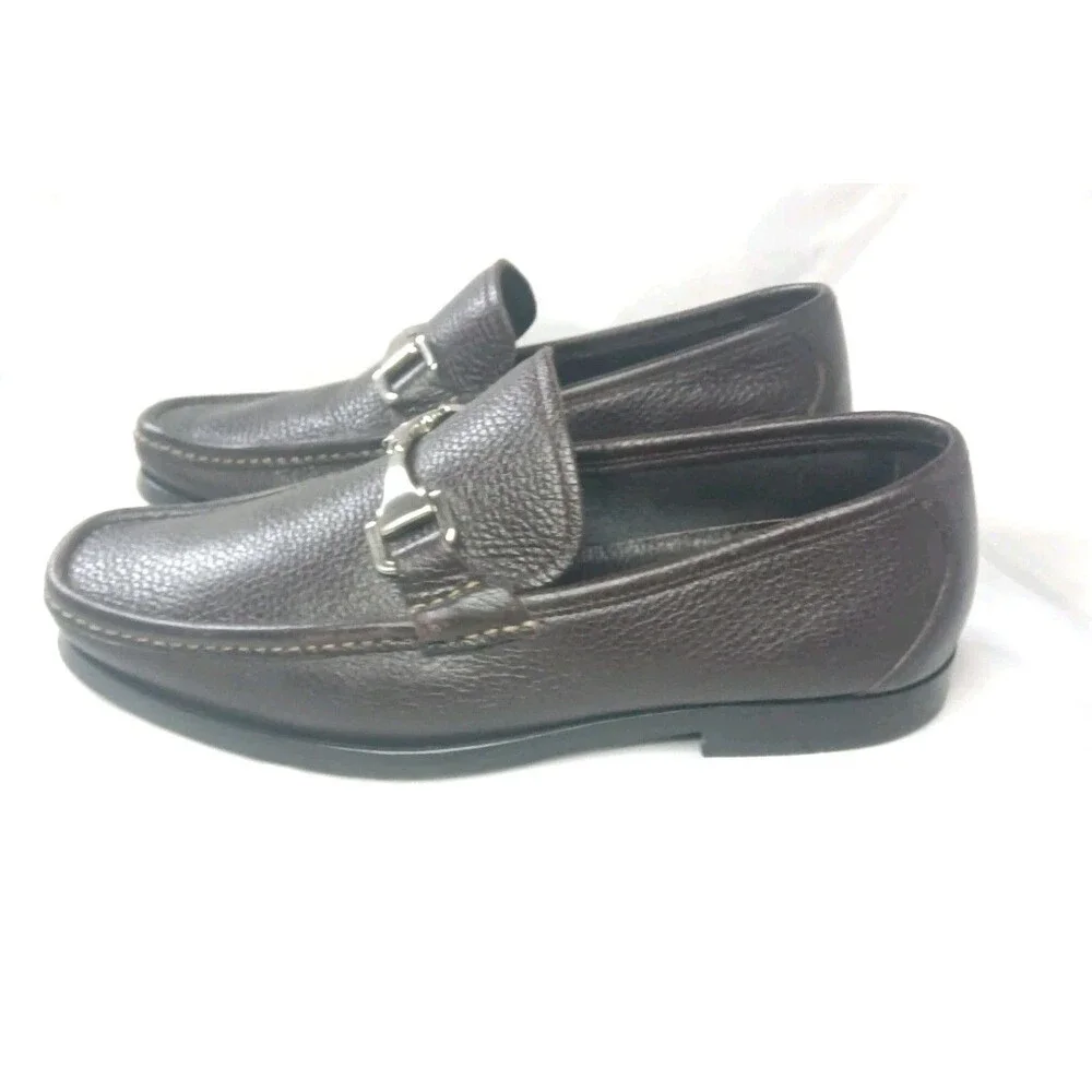 Allen Edmonds Firenze Bit Loafer Men's Shoes Size 7 3E Dark Brown